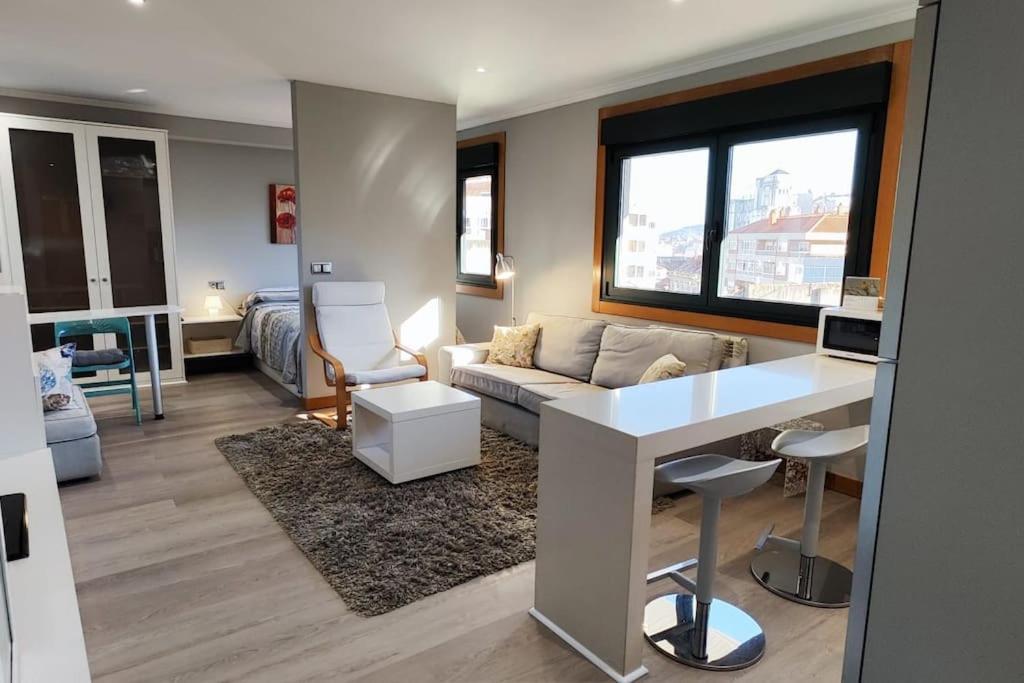 Ferienwohnung Joaquin Loriga Diseno Centro Vigo Exterior foto